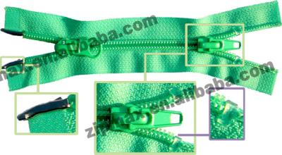 Two way Open-end zippers