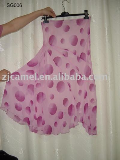 silk skirt (jupe en soie)