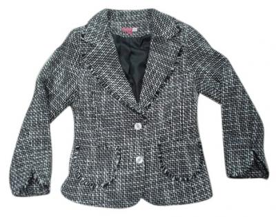 Ladies` Boucle Fringe Jacket