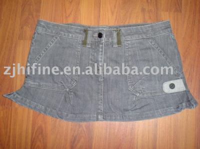 Women`s Jeans Skirt (Women `s Jeans Jupe)