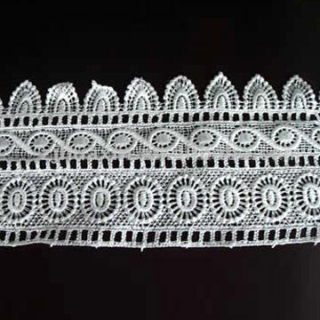 Water Soluble Embroidered Lace (Soluble dans l`eau brodé dentelle)