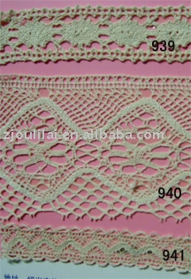 lace/cotton lace/100%cotton lace (dentelle / coton dentelle lace/100% coton)