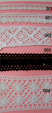 100% cotton lace (100% Baumwolle Spitze)