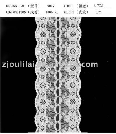 lycra elastic lace (Lycra dentelle élastique)