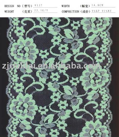 elastic stretch lace (elastischen Stretch-Spitze)