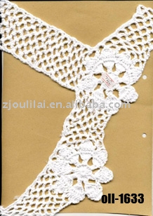 crochet lace (dentelle au crochet)