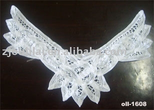 crochet neck lace (вязание крючком кружево шеи)