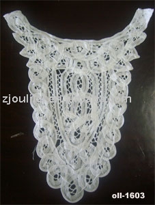 crochet neck lace (вязание крючком кружево шеи)