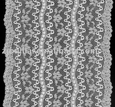 elastic lace (elastischer Spitze)
