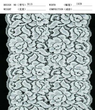 elastic lace (elastischer Spitze)