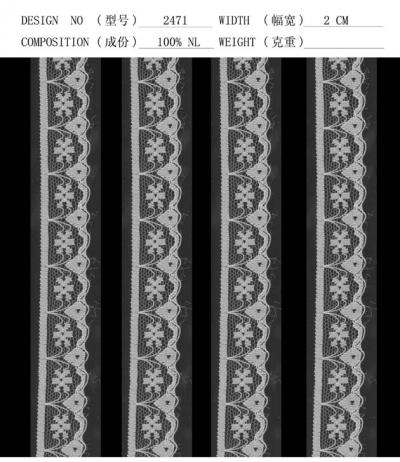 stretch lace (elastische Spitze)