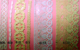 cotton lace (dentelle de coton)