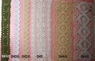 cotton lace (dentelle de coton)