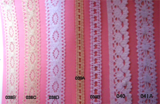 cotton lace (dentelle de coton)