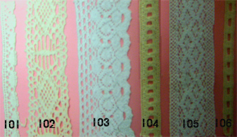 cotton lace (dentelle de coton)