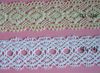 cotton lace (dentelle de coton)