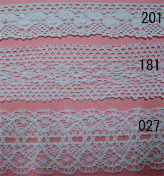 cotton lace (dentelle de coton)