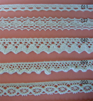 cotton lace (dentelle de coton)