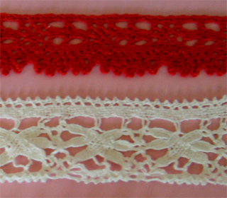 cotton lace (dentelle de coton)