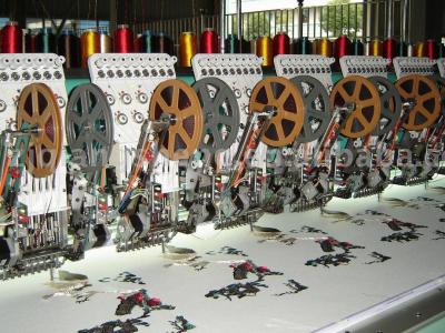 high speed embroidery machine (высокая скорость машинная вышивка)