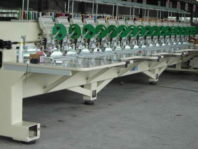high speed embroidery machine with sequin (машинная вышивка высокой скорости, с блесток)