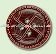 imitated leather button (imité bouton cuir)