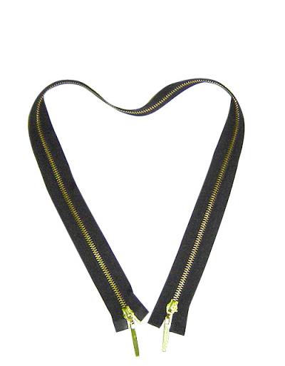 5# brass teeth zipper (5# brass teeth zipper)