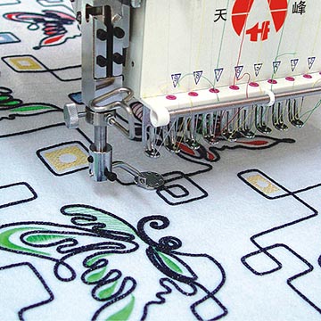 Computerized Tape Mixed Embroidery Machine (Компьютеризированная Tape Смешанные вышивальная машина)