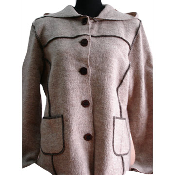 Ladies` Woven Coat (Ladies` Woven Coat)
