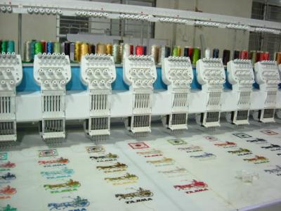 flat computeried embroidery machines (Immobilie computeried Stickmaschinen)