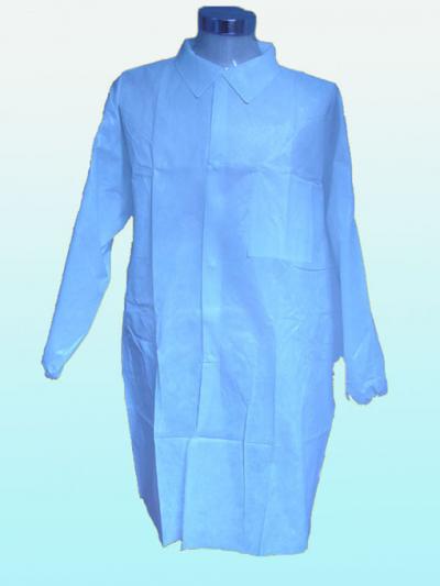 Non-woven Lab Coat (Нетканые лабораторный халат)
