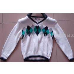 Children` s Fashion V neck Sweater (Children` s Fashion V neck Sweater)