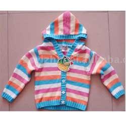 Children`s Stripe Sweater with Jelab (Детский свитер с полосой Jelab)