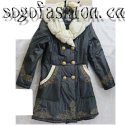 Lady`s long wadded coat (Lady`s long wadded coat)