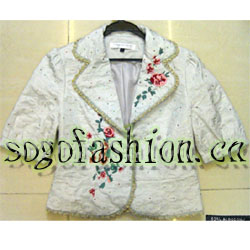 women`s embroidered fashion mini autumn coat (women`s embroidered fashion mini autumn coat)
