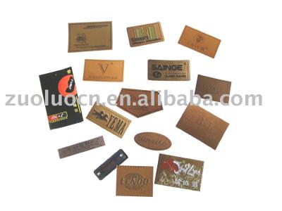 leathern label (ledernen Label)