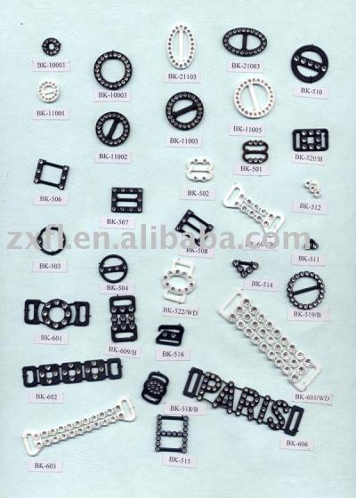plastic buckle (пластиковые пряжки)