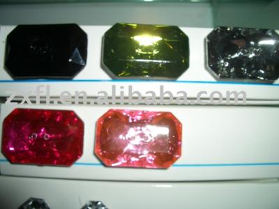 rhinestone button (bouton strass)