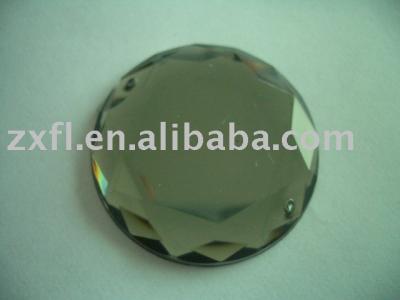 fashion acrylic rhinestone button (Acryl-Strass-Mode-Taste)