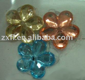 rhinestone button (bouton strass)
