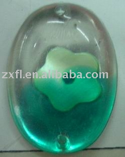 rhinestone button (bouton strass)