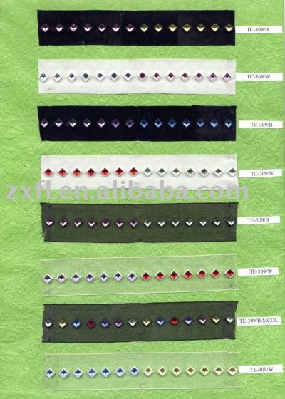 rhinestone trimming