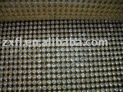rhinestone mesh