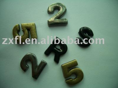 hot fix metal letter (Hot Fix métal lettre)