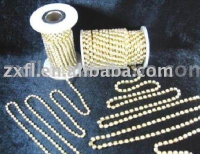 rhinestone cup chain