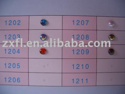 half round rhinestone (moitié strass ronde)