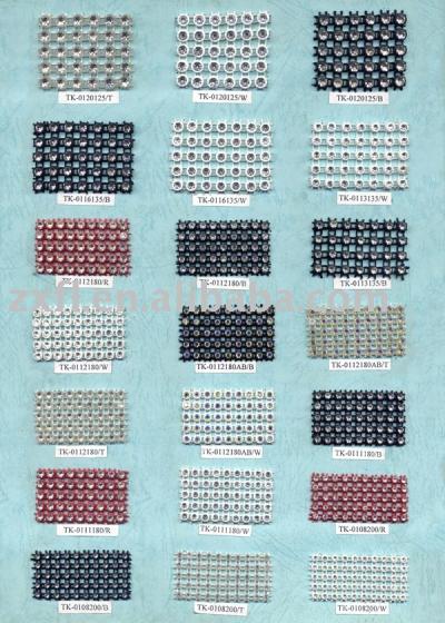 rhinestone trimming