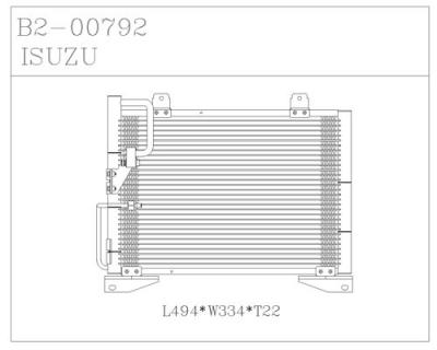 ALUMINUM CONDENSER (ALUMINIUM CONDENSATEUR)