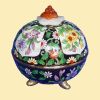 Pot (Cloisonne Wares,Arts, Crafts)(T-4)