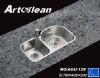 One Pc Stainless Steel Sink AGU-128 (Un PC Stainless Steel Sink AGU-128)